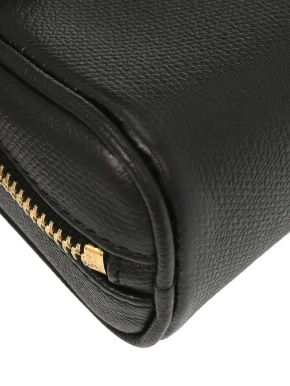 Chanel Black Leather Coco Button Multi Pouch 177915 - Picture 3 of 15